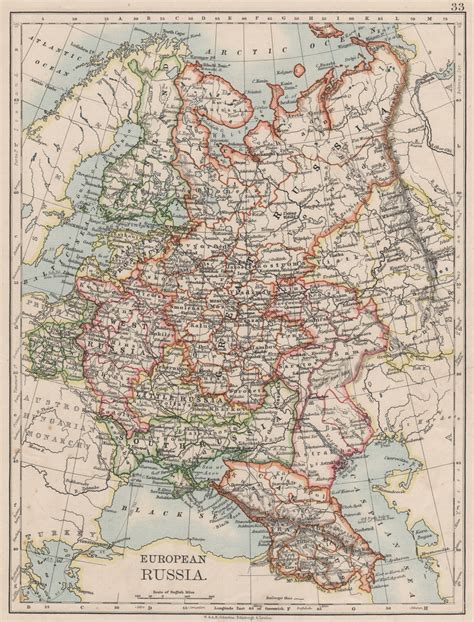 map of poland and russia 1900